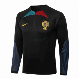 Sudadera de Entrenamiento Portugal 2022 Negro