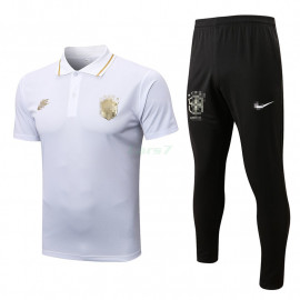 Polo Brasil 2022 Kit Blanco