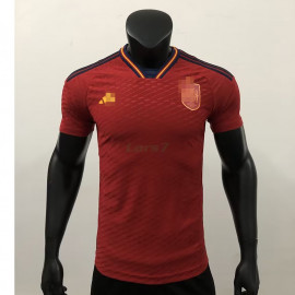 Camiseta Espana 1ª Equipación 2022 Mundial (EDICIÓN JUGADOR)