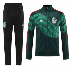 Chaqueta México 2022 Verde Oscuro