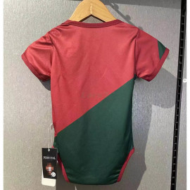 Camiseta Portugal 1ª Equipación 2022 Baby