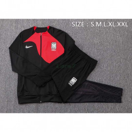 Chaqueta Corea del Sur 2022 Negro/Rojo