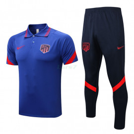 Polo Atlético de Madrid 2022/2023 Kit Azul