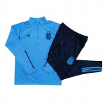 Sudadera De Entrenamiento Argentina 2022 Kit Azul Claro