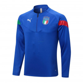 Sudadera De Entrenamiento Italia 2022 Azul Real