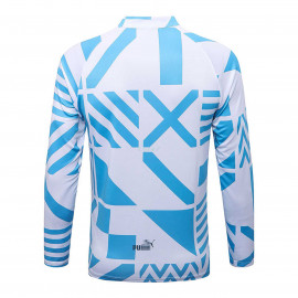 Sudadera De Entrenamiento Manchester City 2022/2023 Blanco/Azul