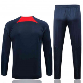 Sudadera De Entrenamiento PSG 2022/2023 Kit Azul Marino/Rojo