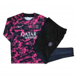 Sudadera De Entrenamiento PSG 2022/2023 Kit Negro/Rosa