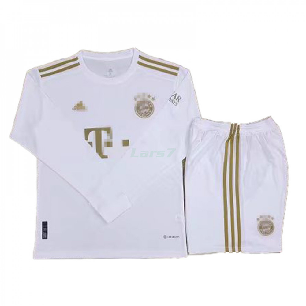 Camiseta Bayern Múnich 2ª Equipación 2022/2023 Kit ML