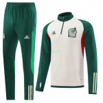 Sudadera De Entrenamiento México 2022 Kit Beige/Verde