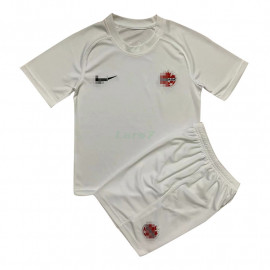 Camiseta Canadá 2ª Equipación 2022 Niño Kit Mundial