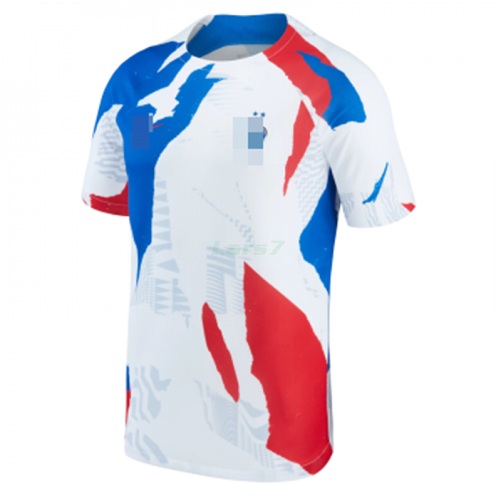 Camiseta Francia 2022 Pre-Match Blanco/Azul