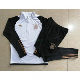 Sudadera De Entrenamiento Alemania 2022 Kit Blanco/Negro