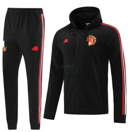 Chaqueta Manchester United 2022/2023 Con Capucha Negro