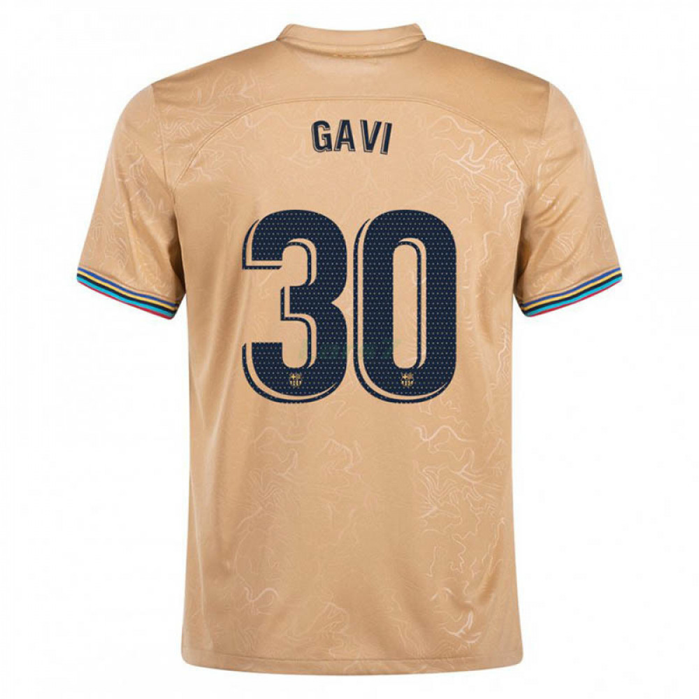 Camiseta Gavi 30 Barcelona 2ª Equipación 2022/2023