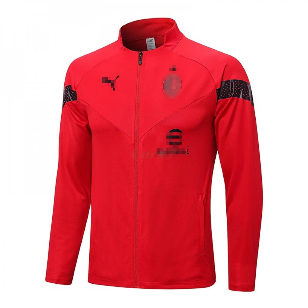 Chaqueta AC Milan 2022/2023 Football Rojo