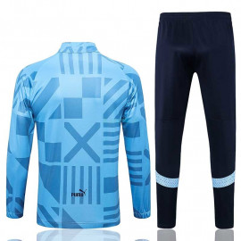 Chandal Manchester City 2022/2023 Azul Claro con Estampado