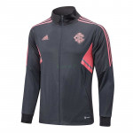 Chaqueta SC Internacional 2022/2023 Gris con Rayas Rosadas