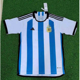 Camiseta Argentina 1ª Equipación 2022 Mundial Campeona con Tres Estrellas