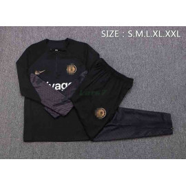 Sudadera De Entrenamiento Chelsea 2022/2023 Negro con Mangas de Malla