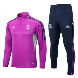 Sudadera De Entrenamiento Real Madrid 2022/2023 Kit Púrpura