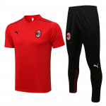 Polo AC Milan 2021/2022 Kit Rojo