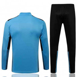 Sudadera De Entrenamiento Olympique Marsell 2021/2022 Niño Kit Azul Claro