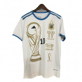 Camiseta Argentina Especial Edición 2022 Blanco