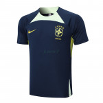 Camiseta de Entrenamiento Brasil 2022 Azul Marino