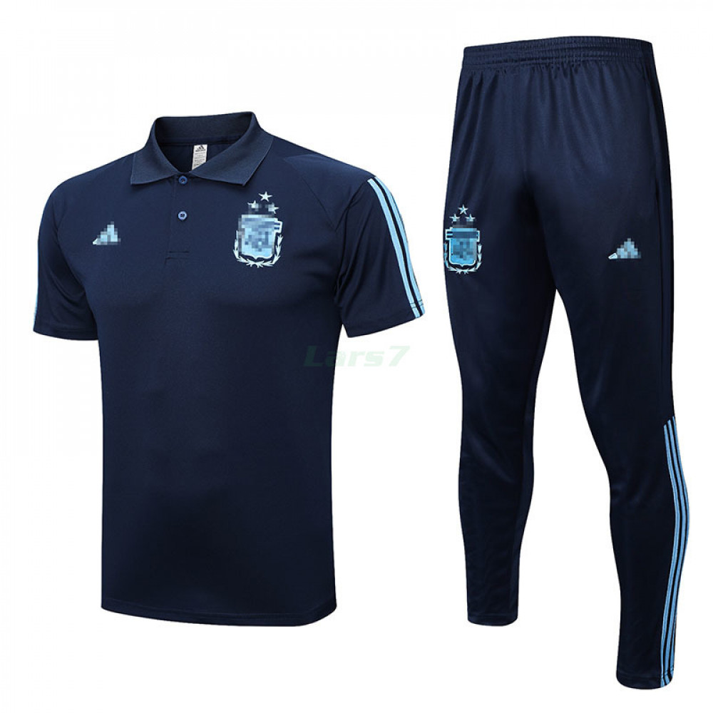 Polo Argentina 2022 Kit Azul Marino