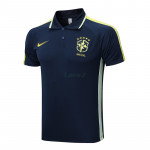 Polo Brasil 2022 Azul Marino/Amarillo