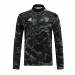 Sudadera De Entrenamiento Manchester United 2022/2023 Negro/Amarillo