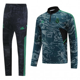 Sudadera De Entrenamiento Real Madrid 2022/2023 Verde Oscuro