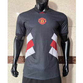 Camiseta Manchester United 2023/2024 Negro/Blanco (EDICIÓN JUGADOR)