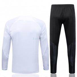 Sudadera De Entrenamiento PSG 2023/2024 Kit Blanco/Amarillo