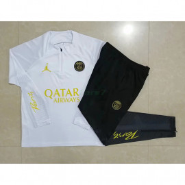 Sudadera De Entrenamiento PSG 2023/2024 Kit Blanco/Amarillo