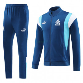 Chaqueta Olympique Marsella 2023/2024 Azul Oscuro