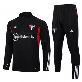 Sudadera De Entrenamiento São Paulo 2023/2024 Kit Negro