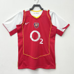 Camiseta Arsenal 1ª Equipación Retro 04/05