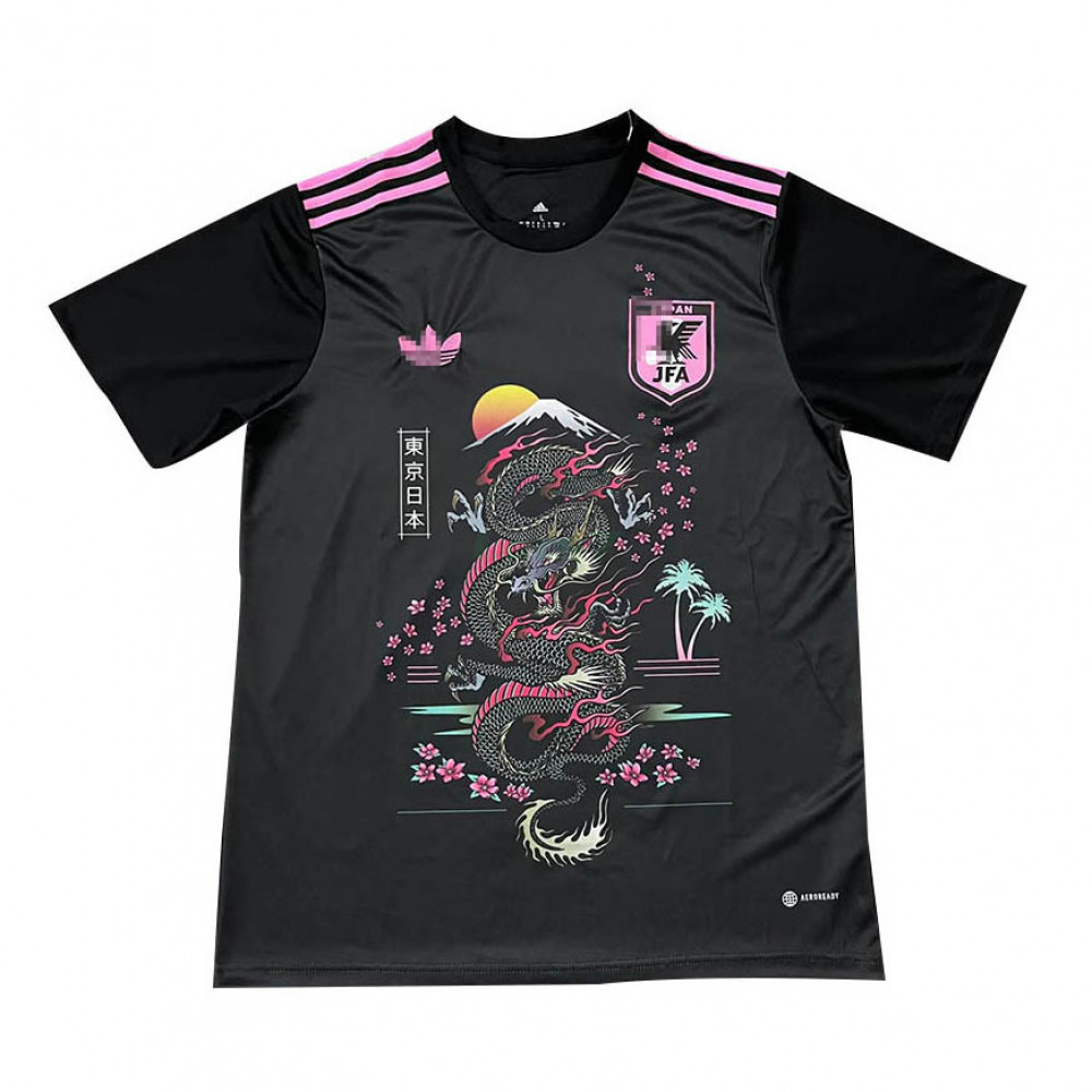 Camiseta Japón 2023 Negro/Rosa