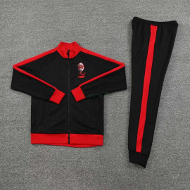 Chandal AC Milan 2023/2024 Negro/Rojo