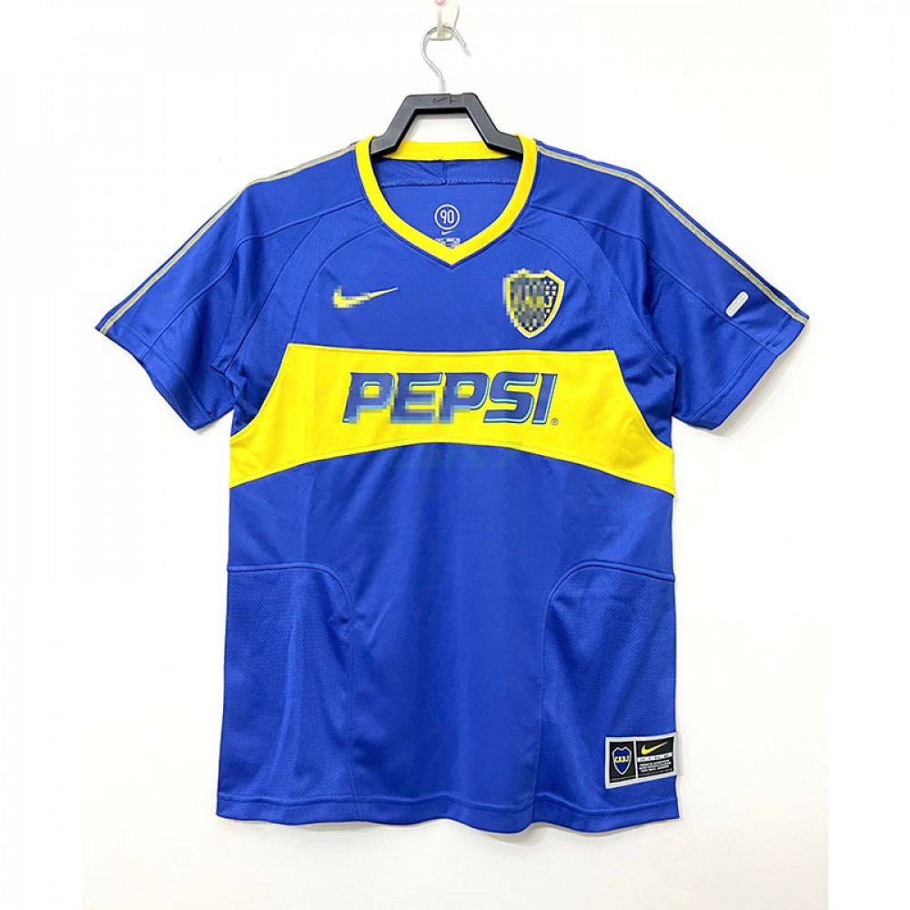 Camiseta Boca Juniors 1ª Equipación Retro 2003/04