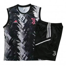 Camiseta de Entrenamiento Juventus Sin Mangas 2023/2024 Kit Negro