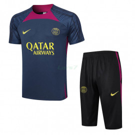 Camiseta de Entrenamiento PSG 2023/2024 Azul Marino/Rojo