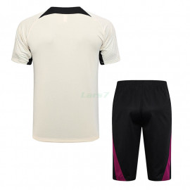 Camiseta de Entrenamiento PSG 2023/2024 Beige/Negro