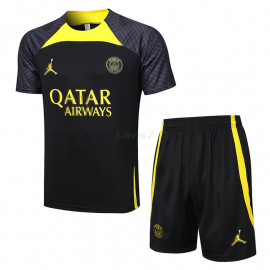 Camiseta de Entrenamiento PSG 2023/2024 Negro/Amarillo