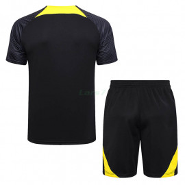 Camiseta de Entrenamiento PSG 2023/2024 Negro/Amarillo