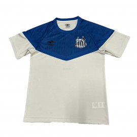 Camiseta de Entrenamiento Santos FC 2023/2024 Blanco/Azul