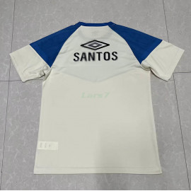 Camiseta de Entrenamiento Santos FC 2023/2024 Blanco/Azul