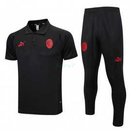 Polo AC Milan 2023/2024 Negro